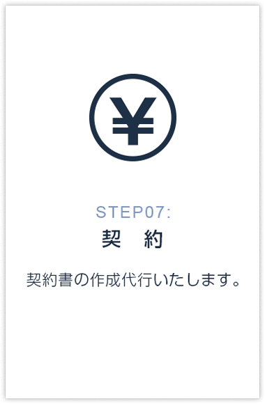 STEP07:契約